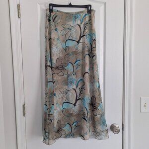Vintage Dana Buchman silk skirt